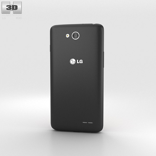 LG L90 Black 3d model