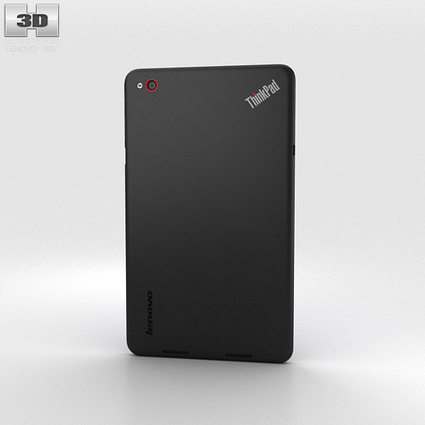 Lenovo ThinkPad 8 黑色的 3D模型