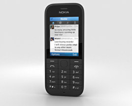 Nokia 220 Black 3D model