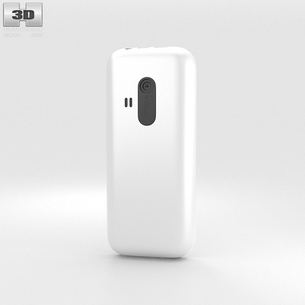 Nokia 220 White 3d model