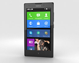 Nokia XL 黒 3Dモデル