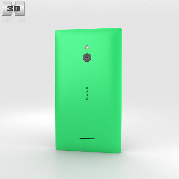 Nokia XL Bright Green 3d model