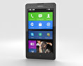 Nokia XL 白い 3Dモデル