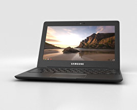 Samsung Chromebook 2 11.6 inch Noir Modèle 3D