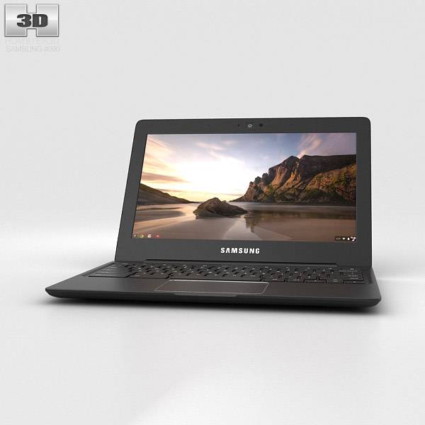 Samsung Chromebook 2 11.6 inch Nero Modello 3D