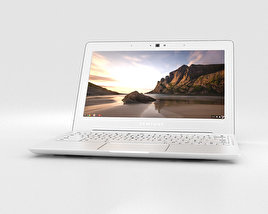 Samsung Chromebook 2 11.6 inch Classic Branco Modelo 3d
