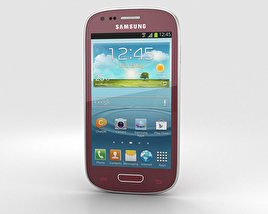 Samsung Galaxy S III Mini Garnet Red 3D model