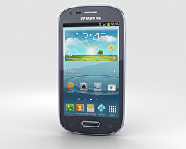 Samsung I8200 Galaxy S III Mini VE Blue 3Dモデル