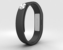 Sony Smart Band SWR10 黒 3Dモデル