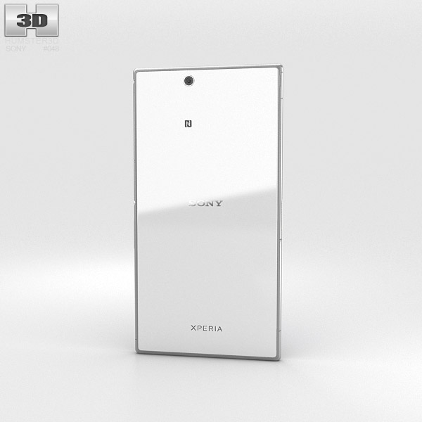 Sony Xperia Z Ultra White 3d model