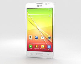 LG L70 白色的 3D模型