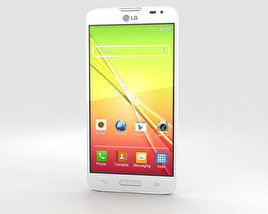LG L90 白色的 3D模型