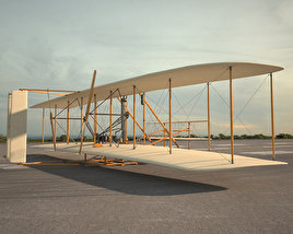 Wright Flyer Modelo 3D