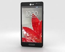 LG Optimus F7 黑色的 3D模型