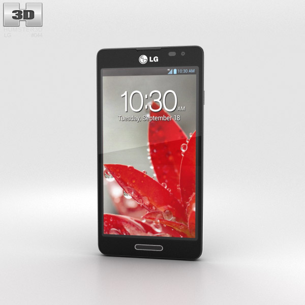 LG Optimus F7 Nero Modello 3D