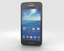 Samsung Galaxy Core LTE 黑色的 3D模型