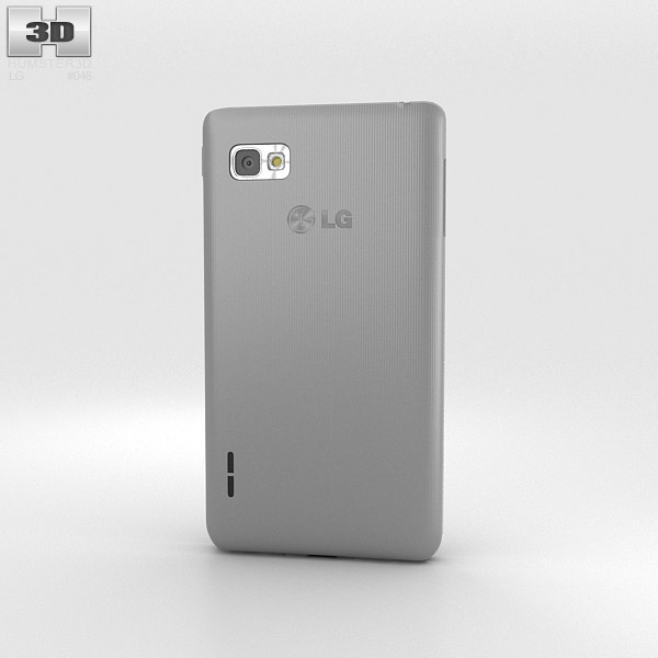 LG Optimus F3 Titanium 3d model