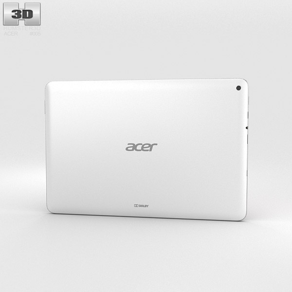 Acer Iconia Tab A3 Weiß 3D-Modell