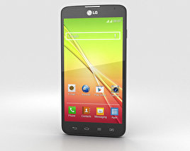 LG L90 Dual Black 3D 모델 