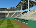 Little League Volunteer Baseball stadium 3d model