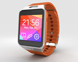 Samsung Galaxy Gear 2 Orange 3D model