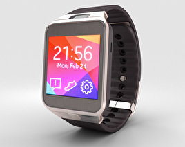 Samsung Galaxy Gear 2 Gold Brown 3D model