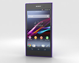 Sony Xperia Z1 Purple Modèle 3D