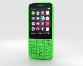 Nokia 225 Green 3D模型