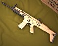 FN SCAR-L 3Dモデル