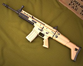 FN SCAR-L 3D 모델 