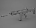 FN SCAR-L 3Dモデル