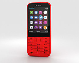 Nokia 225 Red 3D模型