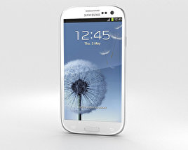 Samsung Galaxy S3 Neo Marble White 3D model