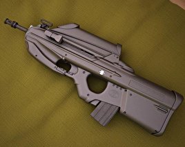 FN F2000 3D 모델 