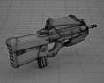 FN F2000突擊步槍 3D模型