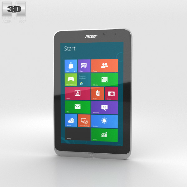 Acer Iconia W4 3D-Modell