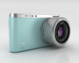 Samsung NX Mini Smart Camera Mint Green 3D model