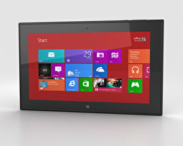 Nokia Lumia 2520 Black 3D model