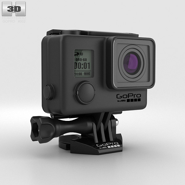 GoPro HERO3+ Blackout Housing 3D model