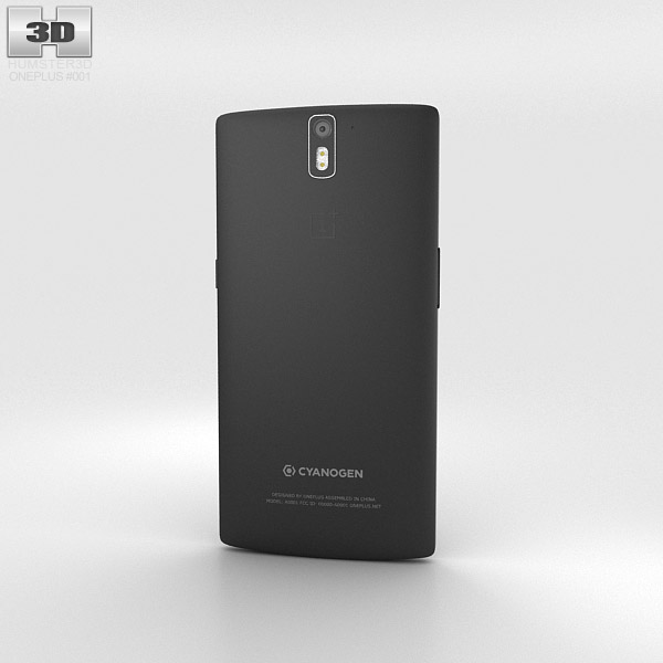 OnePlus One Sandstone Black 3d model