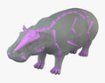 Hipopótamo Modelo 3d