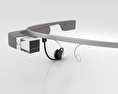 Google Glass with Mono Earbud Charcoal 3d model