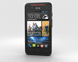 HTC Desire 210 黒 3Dモデル
