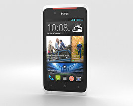 HTC Desire 210 白い 3Dモデル