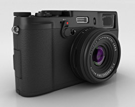 Fujifilm FinePix X100S Schwarz 3D-Modell