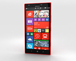 Nokia Lumia 1520 Red 3D 모델 