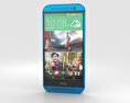 HTC One (M8) Aqua Blue 3Dモデル