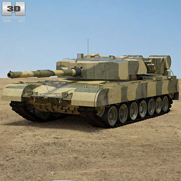 Arjun Tank Mk I 3D model