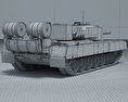 Арджун Танк Mk I 3D модель