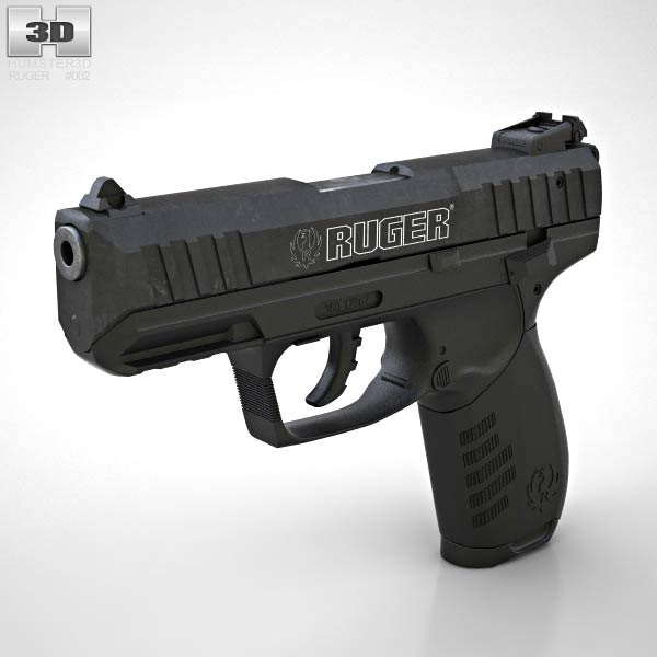 Ruger Sr22 Modèle 3d Armes On Hum3d 6517